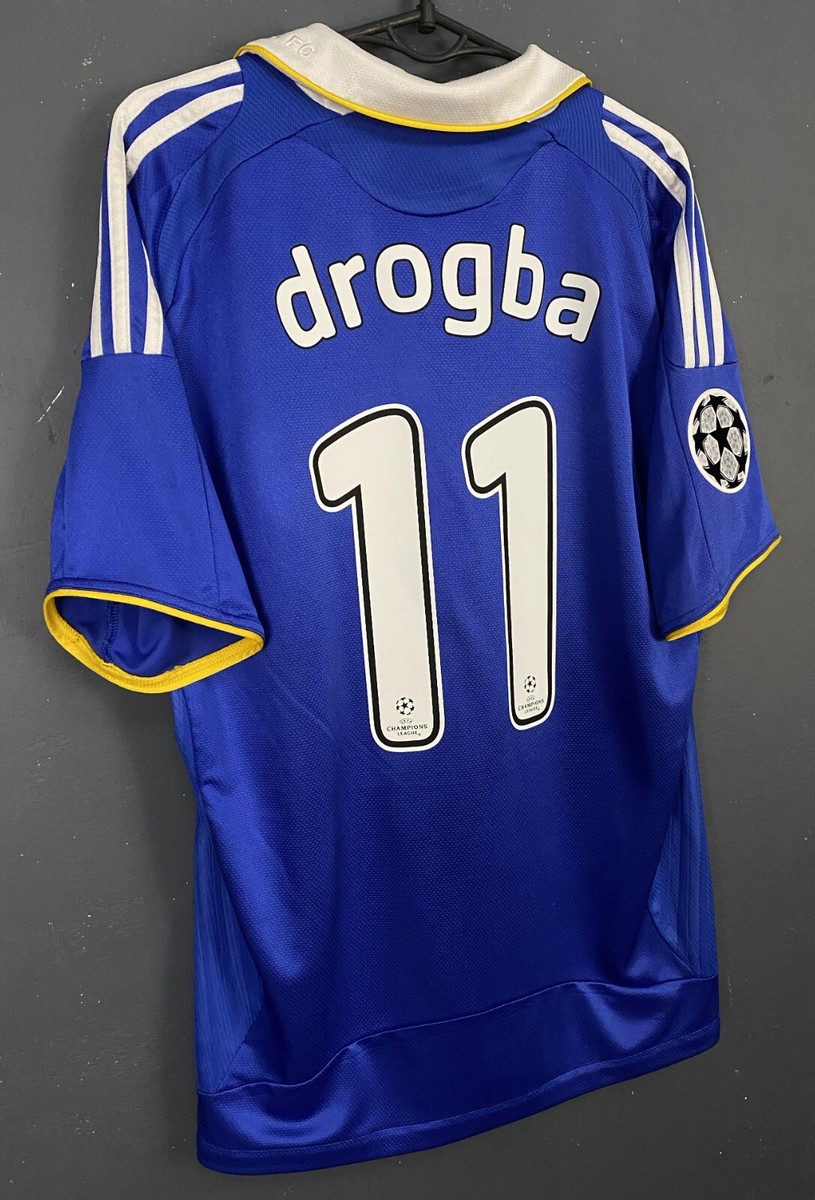 MENS FC CHELSEA 2007/2008 DIDIER DROGBA UEFA SOCCER FOOTBALL MENS FC CHELSEA 2007/2008 DIDIER DROGBA UEFA SOCCER FOOTBALL