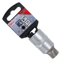 BGS - Spline XZN M5 to M18 x 55 mm, Bit Sockets, 1/2 Drive - Multi Listing