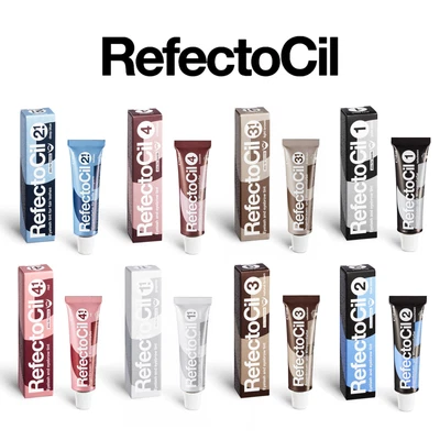 REFECTOCIL Eyebrow Tint Black Natural Brown Eyelash Tinting Dye Henna 15ml *NEW*