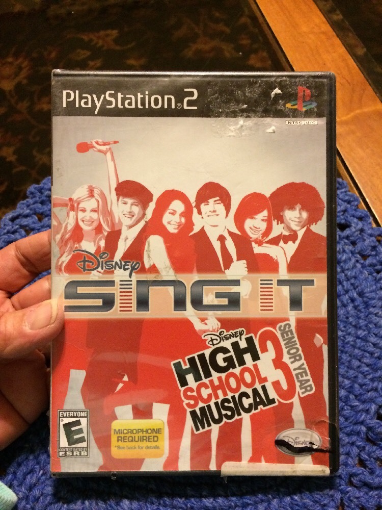 Disney Sing It High School Musical 3 Senior Year PS 2