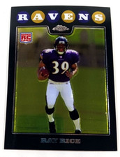RAY RICE 2008 Topps Chrome #TC187 Rookie RC