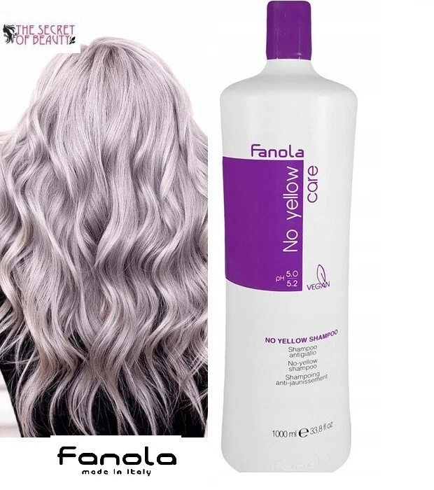 Fanola no on sale yellow shampoo 1000ml
