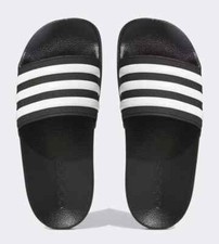 CIABATTE ADIDAS ADILETTE AQUA col. nero/bianco