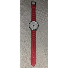 Fossil Wrist Watch Analog Digital 12 Hour Men s FOSSIL Stainless Steel Red Band