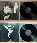 DAVID BOWIE 12" Vinyl Record Lot of 2 The Man Who Sold The World-Heroes vtg glam