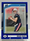 2024 Panini Donruss - Rated Rookie Drake Maye #379 Blue Press Proof (RC) MVP