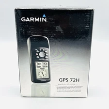 Garmin GPS 72H Handheld Navigator Marine Fishing Hunting Waterproof New Open Box