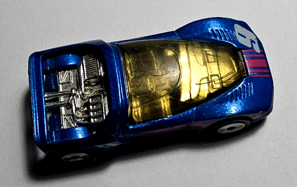 Matchbox 1987 Superfast SF-25 Peugeot Quasar Concept Car azul/rosa intenso 1:57 Foto 3 de 4