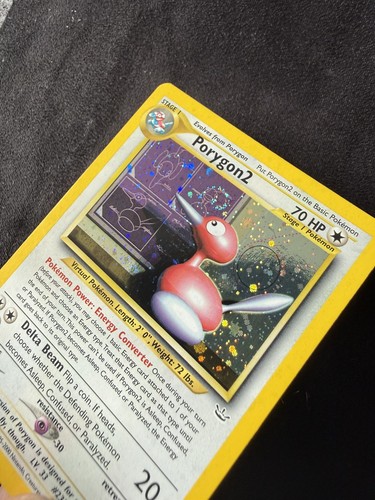 Porygon2 Neo Revelation Holo Rare Card 12/64 Pokémon TCG Unlimited LP Condition