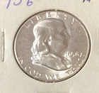 New Listing1956 SILVER FRANKLIN HALF DOLLAR Uncirculated