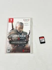 THE WITCHER 3 COMPLETE EDITION NINTENDO SWITCH WILD HUNT CARTRIDGE + CASE TESTED