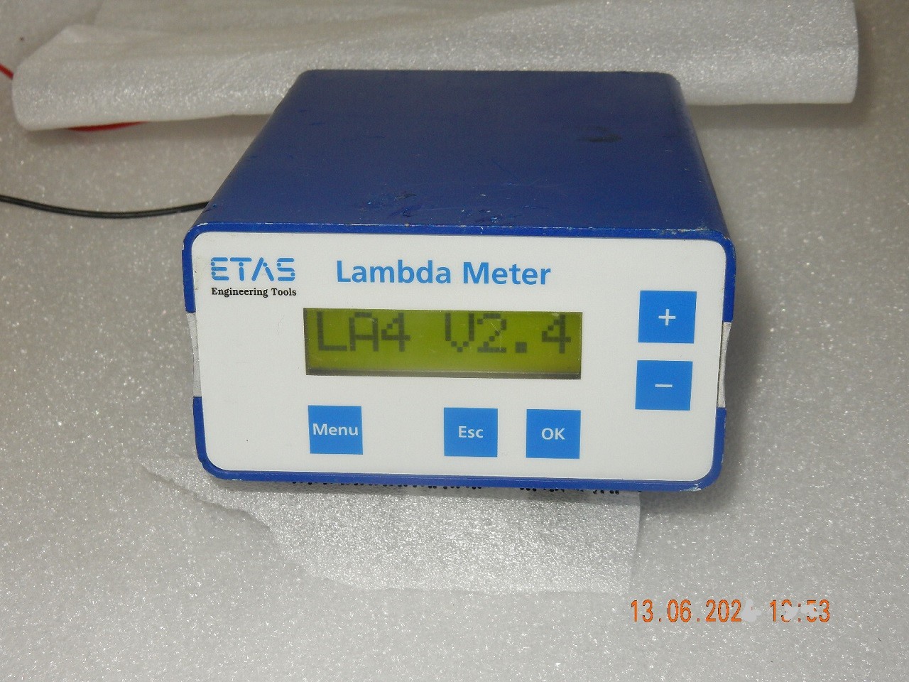 ETAS Lambda Meter LA4E Ver:V2.4,F00K,001856 für Meßung Sauerstoffgehalt im Abgas - Bild 1 von 24