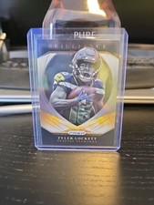 2020 Panini Prizm Football Brilliance Insert #17 Seahawks Tyler Lockett Card