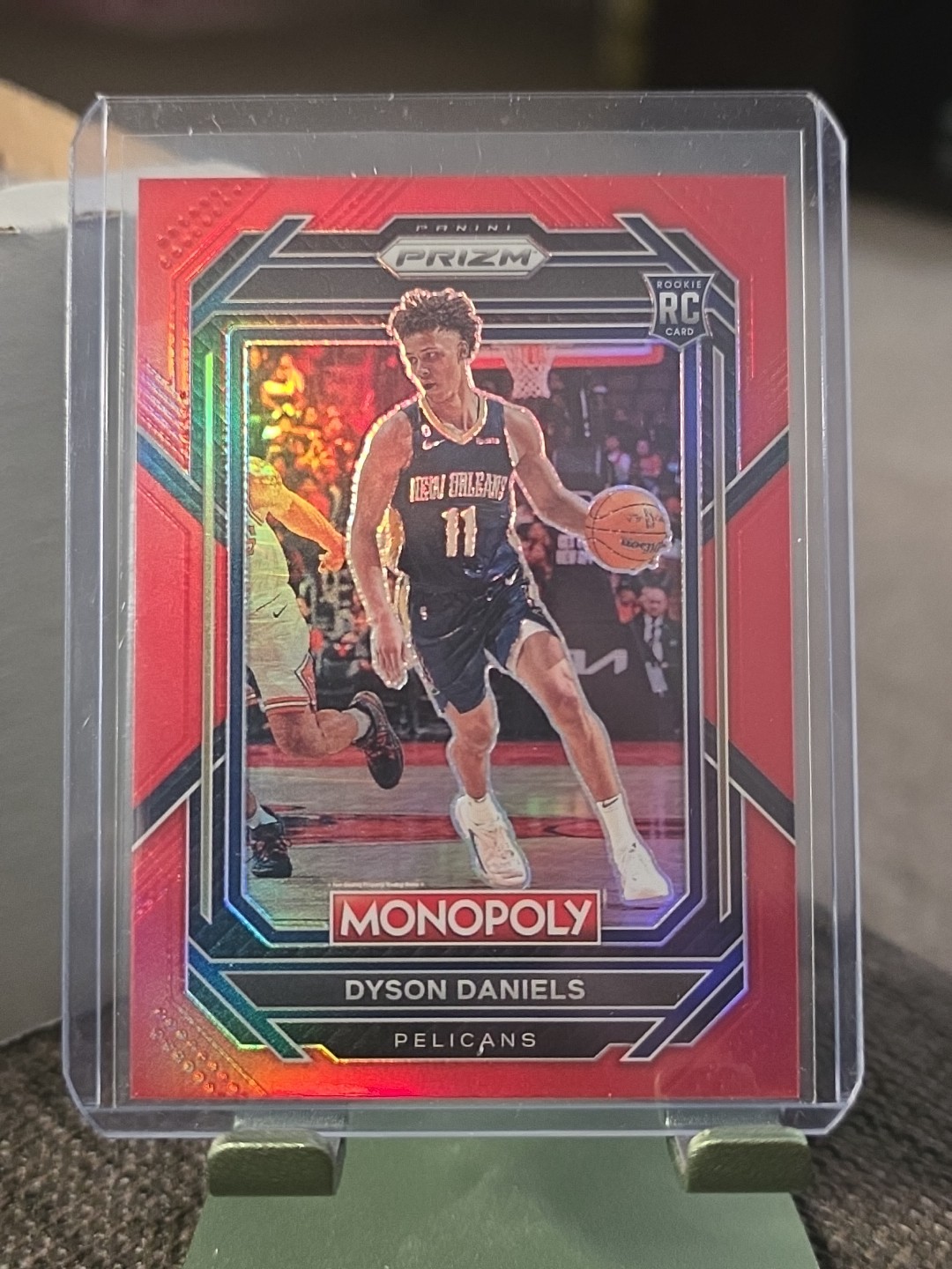 2022-23 Panini Prizm Monopoly - Dyson Daniels RC #57 Red Prizm /99
