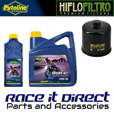 Öl & Filter Kit für Honda VTX1300 T 2004-2009 Racing Putoline & Hiflo