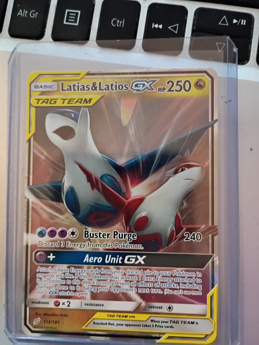 Pokemon Latias and Latios GX Tag Team Series 113/181 NICE! | eBay