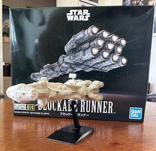 Bandai Vehicle Model EX014 Star Wars Blockage Runner