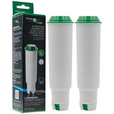 2x FilterLogic CFL-701B ersetzen KRUPS F088 Aqua Filter Wasserfilter Kalkfilter