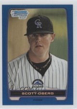 2012 Bowman Draft Chrome Picks Blue Refractor 12/250 Scott Oberg #BDPP113 c1c