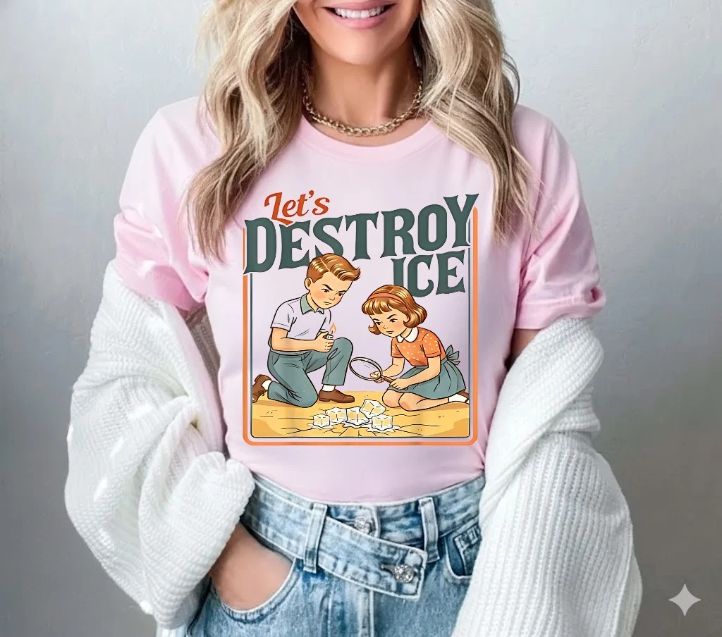 Abolish ICE Tees Let's Destroy Ice T-Shirt
