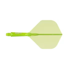 CUESOUL ROST 77 Integrated Shaft & Flight - Big Standard Long Transparent  Green