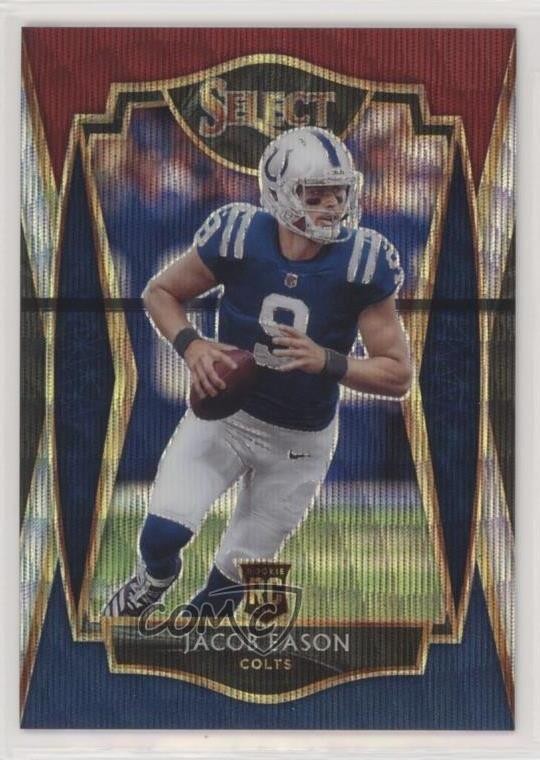 2020 Panini Select Premier Level Tri-Color Prizm 175/199 Jacob Eason #148 0b3