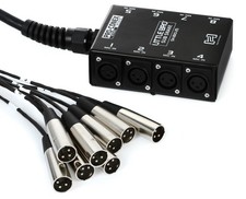 Hosa Little Bro' 8x0 Sub Snake - 25 foot 3-pack
