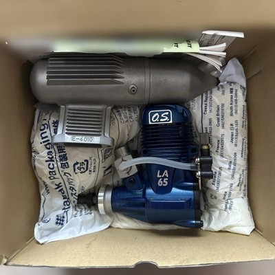 O.S. 65 MAX LA Engine for RC Airplane - Blue | eBay