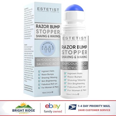 After Shave Solution for Ingrown Hairs and Skin Irritation with  Scent