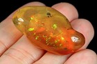 55Ct Orange Brown Opal Nugget Specimen Carved Facet Rough YWPT2413 — photo 2
