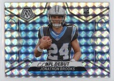 2024 Panini Mosaic NFL Debut Mosaic Prizm Jonathon Brooks #276 11gl