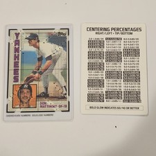 Centered and stunningly sharp - the legendary 1984 Topps Don Mattingly #8 (RC)