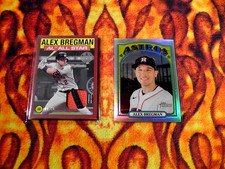 2021 Topps Alex Bregman 1986 35th Anniv All-Stars Patch Red /25 Chicago Cubs