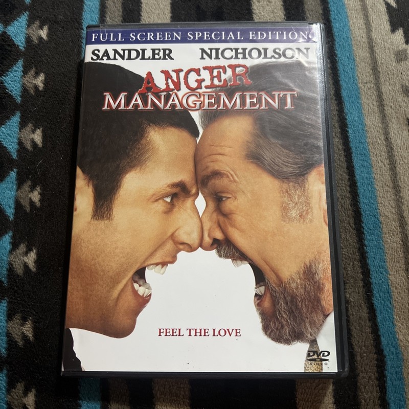 Anger Management (DVD, 2003, Full Frame Special Edition)