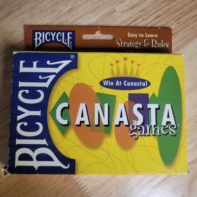 Vintage 2000 Bicycle Playing Cards Canasta Games Card Game Made In USA