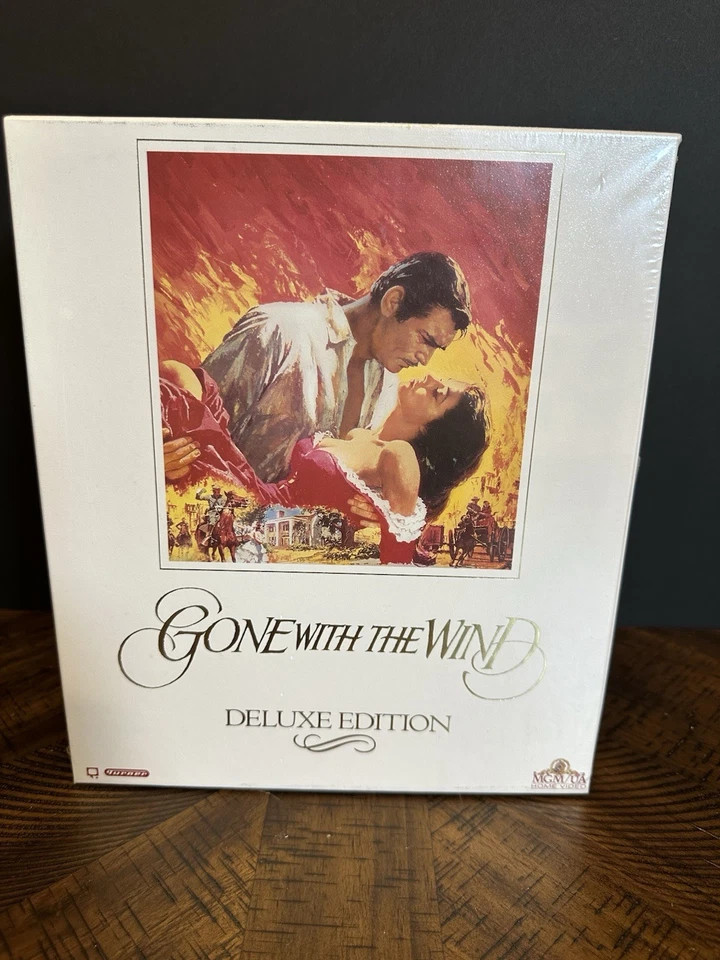 Gone with the Wind Deluxe Edition VHS 1990 MGM/UA Turner NIB Sealed Hi-Fi Rare - Image 2 of 4