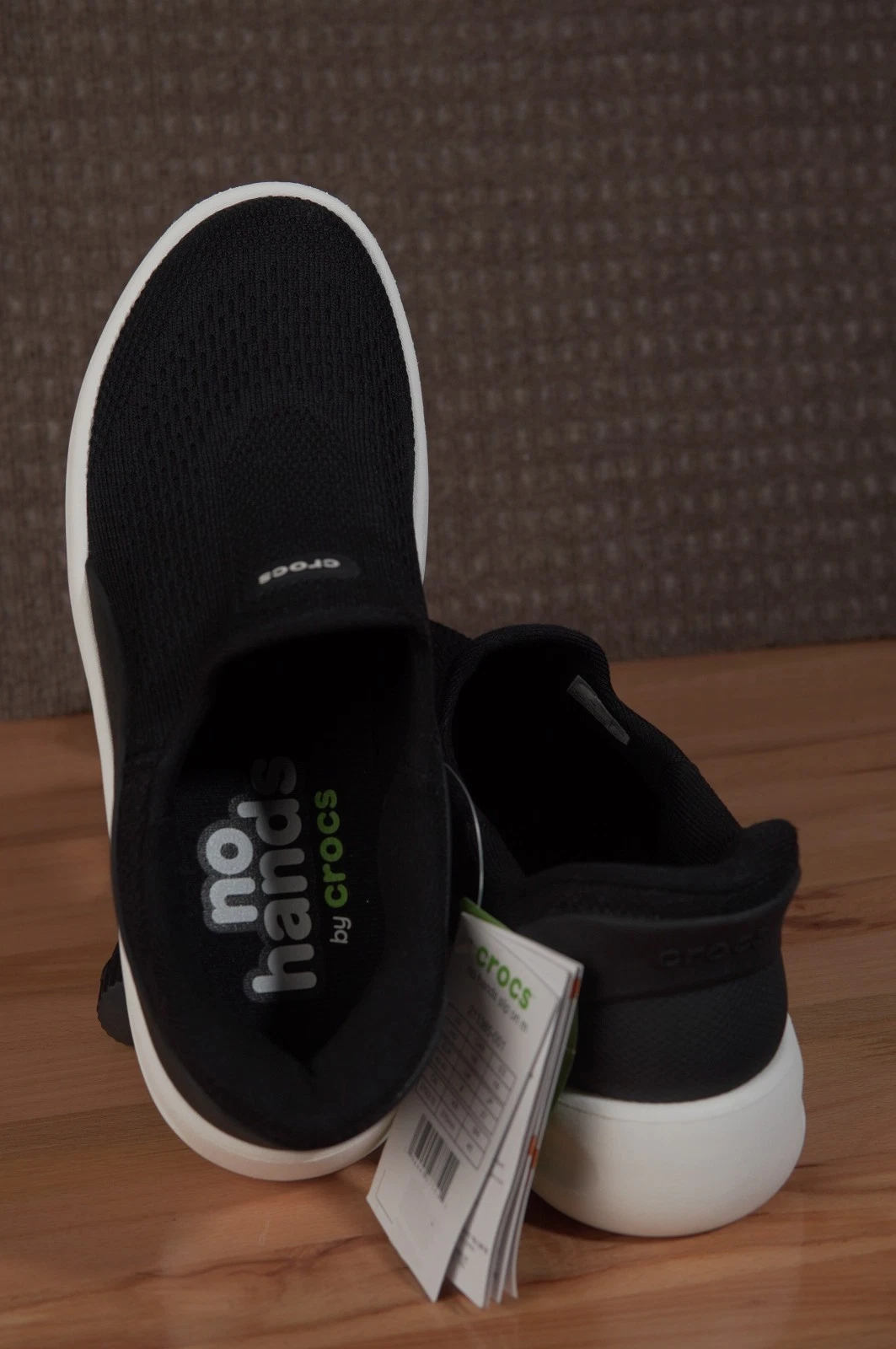 Crocs Men’s Locale Ease No Hands Slip On Sneakers, Black, 8 Men
Opens in a new window or tab
