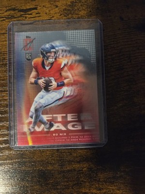 Topps 2024 Signature Class Bo Nix RC After Image Insert #AI-9 Broncos