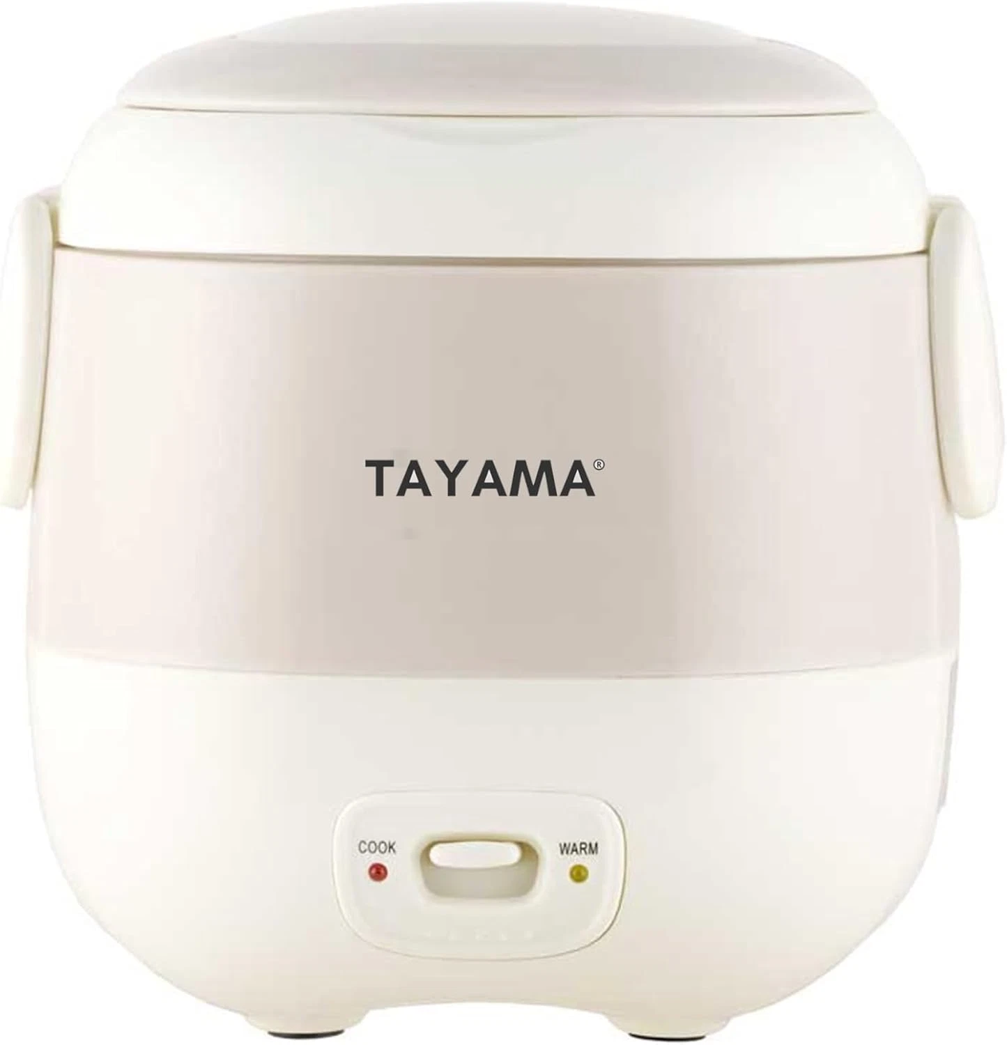 1.5 Cup Portable Mini Rice Cooker, White (TMRC-03R)