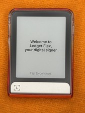 Ledger Flex Crypto Wallet ( Factory Reset)