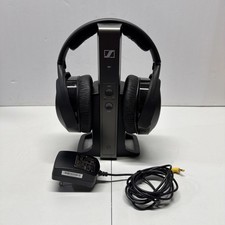 SENNHEISER HDR 175 HEADPHONES AND THE TR 175 CHARGING STAND/POWER CORD /JACK