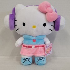 Plush - Hello Kitty and Friends Sport w/Headphone Outfit Suit 10" Soft Doll NEW