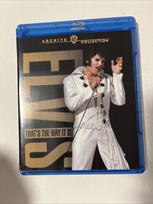 Elvis That's The Way It Is (Blu-Ray + DVD, 2001) See Pictures