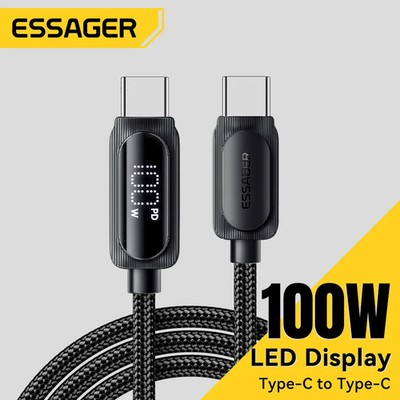 Essager 100W USB Type C To USB C Cable