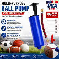 Portable Ball Pump With Flexible Hose For Basketball Football Volleyball Portable Ball Pump With Flexible Hose For Basketball Football Volleyball