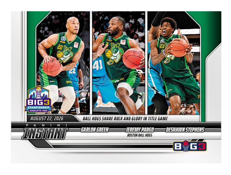 Garlon Green-Jeremy Pargo-Deshawn Stephens - 2026 Panini Instant Big3 #41 PRESAL