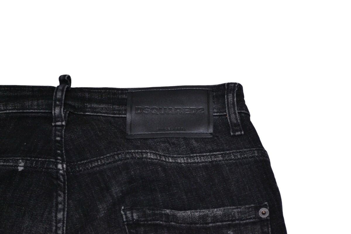 Dsquared2 Designer Men's Superficial Skater Jeans Denim Dsquared2 Designer Men's Superficial Skater Jeans Denim