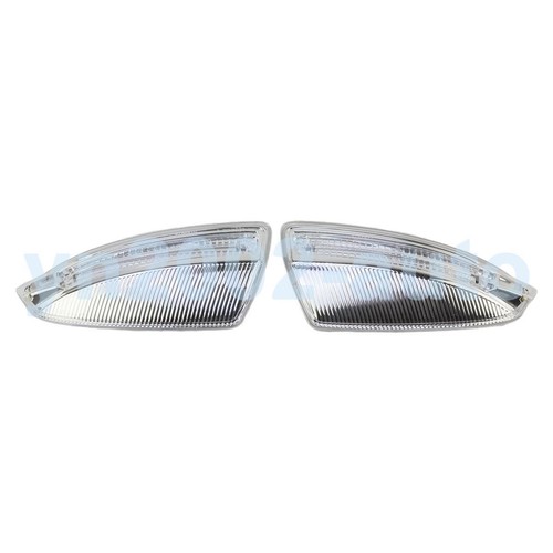 Luz de señal de giro del espejo de puerta izquierda y derecha para Benz W164 ML350 GL450 2008-2010 - Imagen 4 de 6