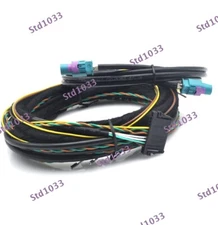 For BMW F10 F07 F01 F20 F30 31 TRSVC Reverse backup Camera retrofit Cable wiring