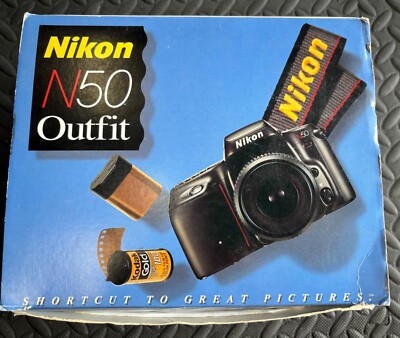 Nikon N50 35mm SLR Film Camera w/ 35-105mm Lens